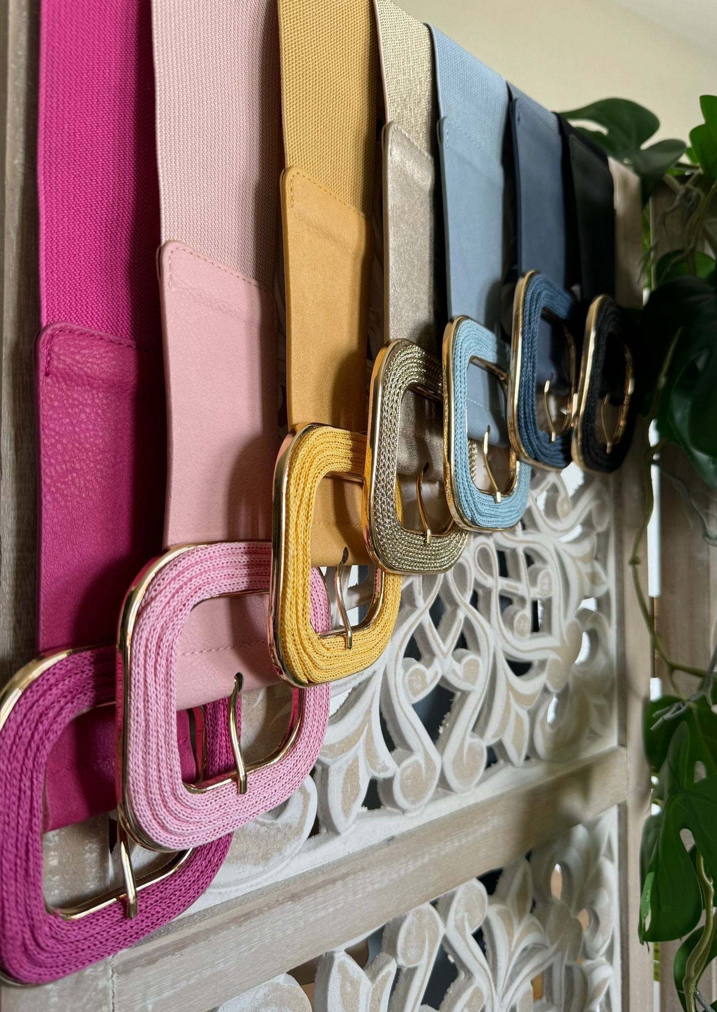CEINTURES EVELYNE 8 coloris